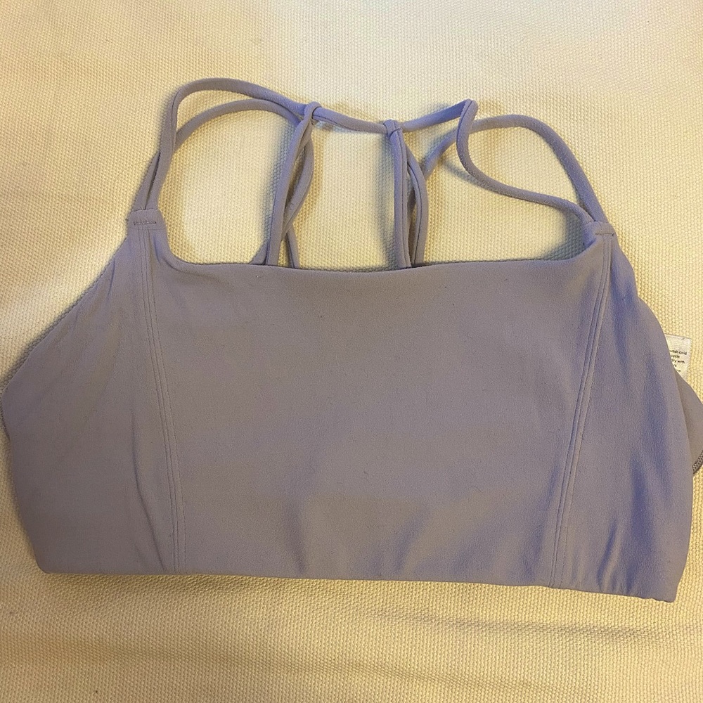 Purple Athelta Strappy Back Sports Bra!